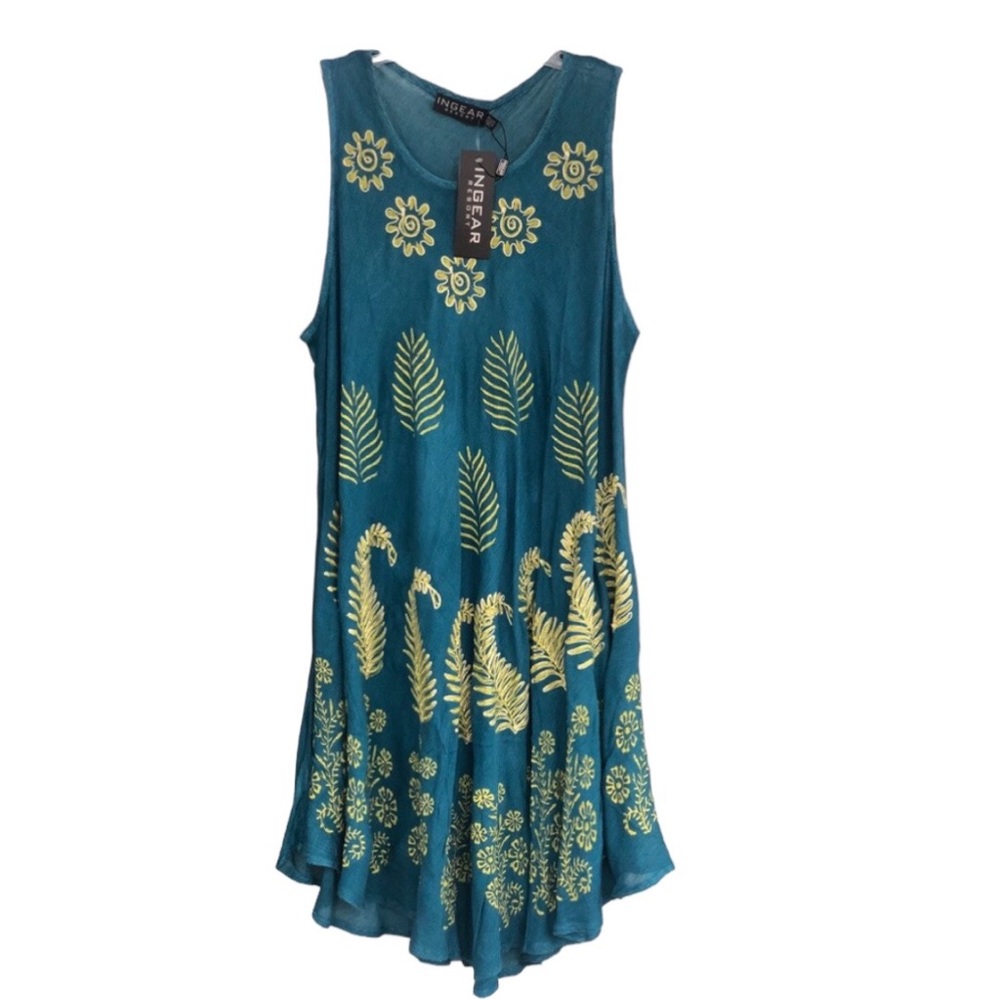 NWT🌸INGEAR🌸 flower printed maxi dress